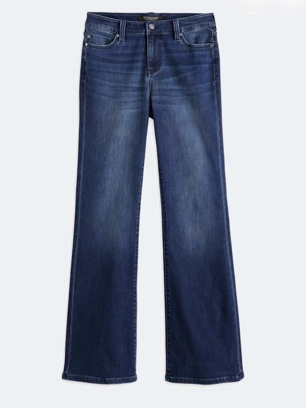 Liverpool Lucy Bootcut Jeans Indigo Wash Size 6 EUC